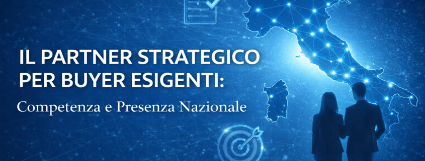 Il Partner Strategico per Buyer Esigenti: Competenza e Presenza Nazionale